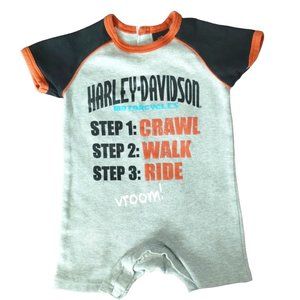 Harley Davidson Motorcycles An American Legend Baby Onesie